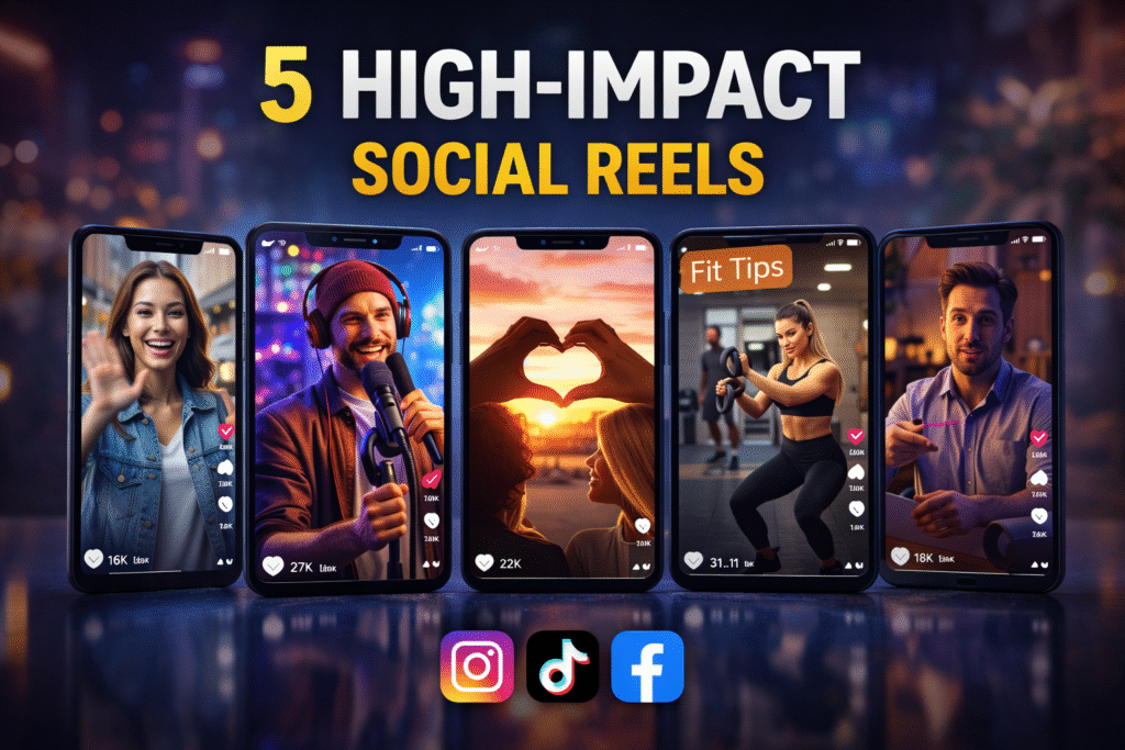 5 High-Impact Social Reels