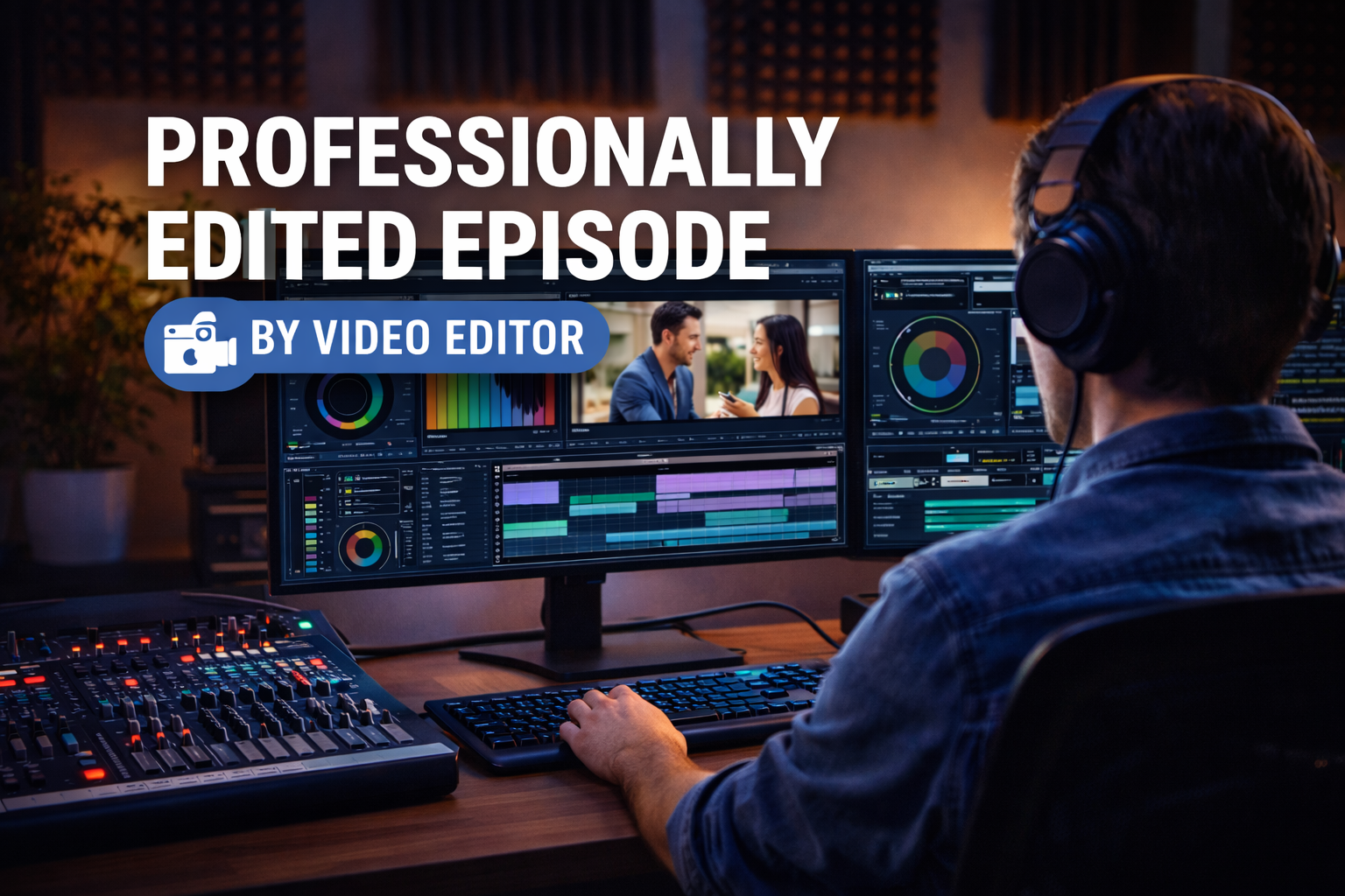 Professionally Edited Episode by video editor